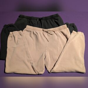 Victorias Secret PINK Bundle (2) Pairs Of Sweatpants Joggers size XL